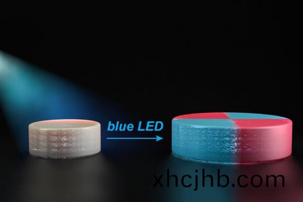 化(hua)學(xue)傢們用LED光改變(bian)3D打印對象結構