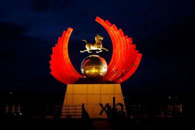 中國原子城景觀亮化(hua)工程