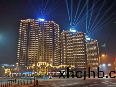 威海市華瀚大湖(hu)公館(guan)樓體及週邊景觀亮化工程